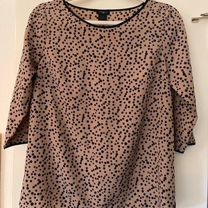 Loft Ann Taylor quarter sleeve blouse